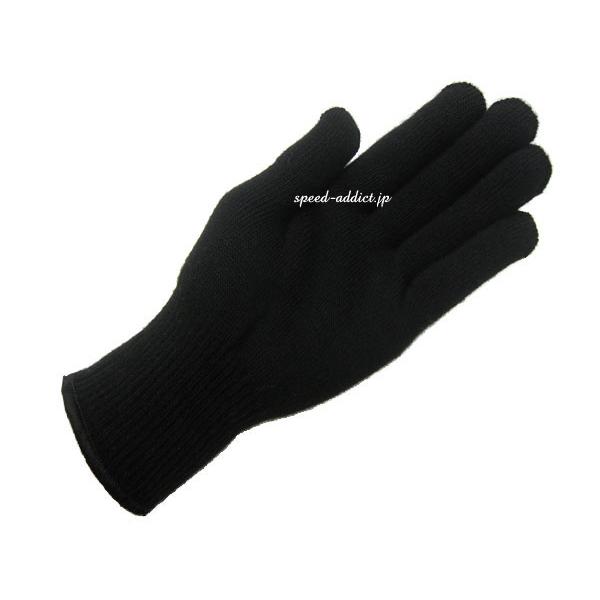 NAPA GLOVE GAUNTLET 820TL 裏地付 BLACK ＋ インナーグローブ/ナパグローブ黒ブラックシンサレート40g鹿革本革thinsulate女性用手袋_8