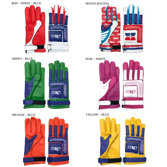 JT Racing USA VINTAGE RACING GLOVE GREEN × BLUE/レーシンググローブmxグローブビンテージ ...
