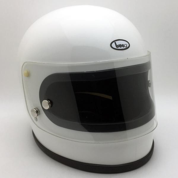 送料無料 Dead Stock 新品 箱 純正シールド付 BUCO FULLFACE WHITE
