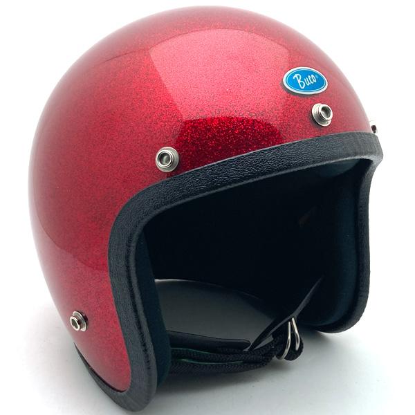 送料無料 Dead Stock 新品 箱付 BUCO RED METALFLAKE 58cm/赤ラメ