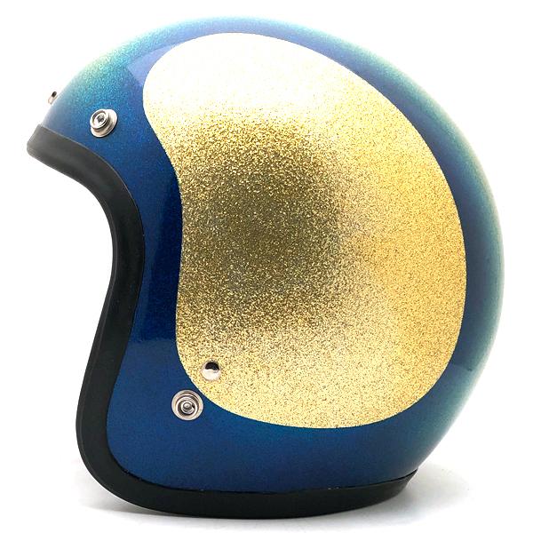 SHOEI　ヘルメット　D-3　　ビンテージ希少 送料無料 Dead Stock 新品 箱付 SHOEI FANCY D-3 BLUE × GOLD 60cm
