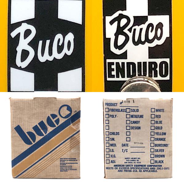 送料無料 Dead Stock 新品 箱付 BUCO ENDURO CHECKER YELLOW 56cm/ブコ