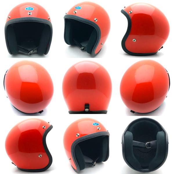 Buco International ブコ　エンデューロ　ビンテージヘルメット 送料無料 内装加工済 Dead Stock 新品 箱付 BUCO ENDURO ORANGE 60cm