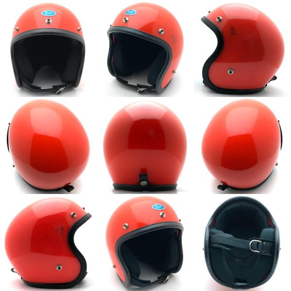 Buco International ブコ　エンデューロ　ビンテージヘルメット 送料無料 内装加工済 Dead Stock 新品 箱付 BUCO ENDURO ORANGE 60cm