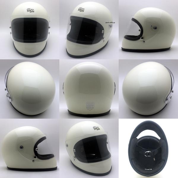 McHAL MACH 02 APOLLO Full Face Helmet IVORY L/アイボリー白white