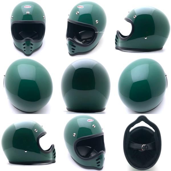 【在庫あり】【即納】OCEAN BEETLE BEETLE MTX GREEN M/オーシャンビートルグリーン緑ビンテージヘルメットbellベルmoto3モト3star70s60s｜speed-addict｜03