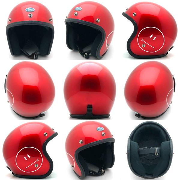 送料無料 Dead Stock 新品 BUCO ENDURO BRAIN DEAD SMILE RED METALLIC 