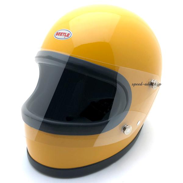 BELL ベル フルフェイス ヘルメ イエロー ビンテージ 旧車 STARⅡ 在庫あり】【即納】OCEAN BEETLE STR YELLOW/オーシャンビートル