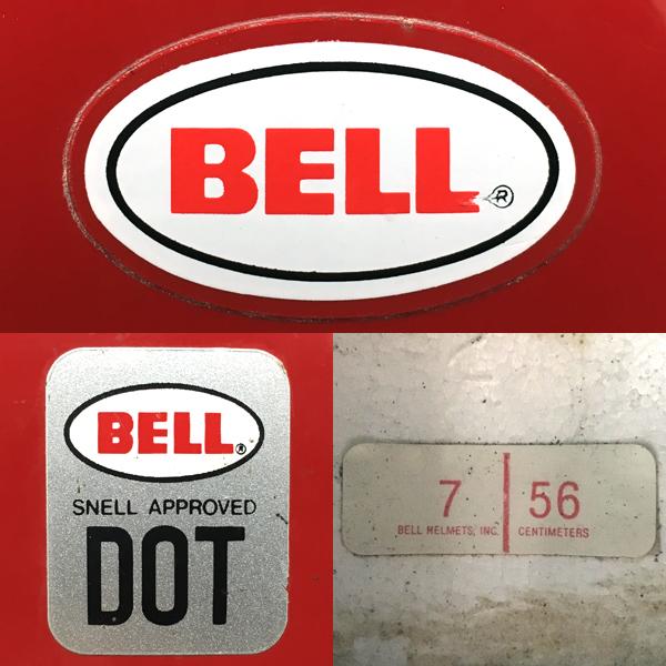 送料無料 純正シールド付 BELL STAR ltd.II RED 56cm/ベルスター2赤