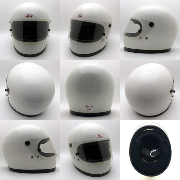送料無料 5月12日値下 純正シールド付 BELL STAR II WHITE 58cm/ベル