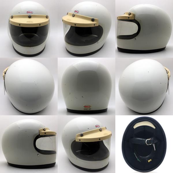 bell star120 ヴィンテージ ヘルメット ホワイト BELL STAR 120 WHITE 60cm | SPEED ADDICT