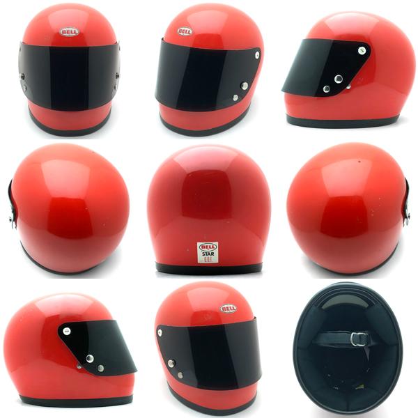 ベルスター初期ヘルメット BELL（ヘルメット） 送料無料 純正シールド付 BELL STAR IV 初期
