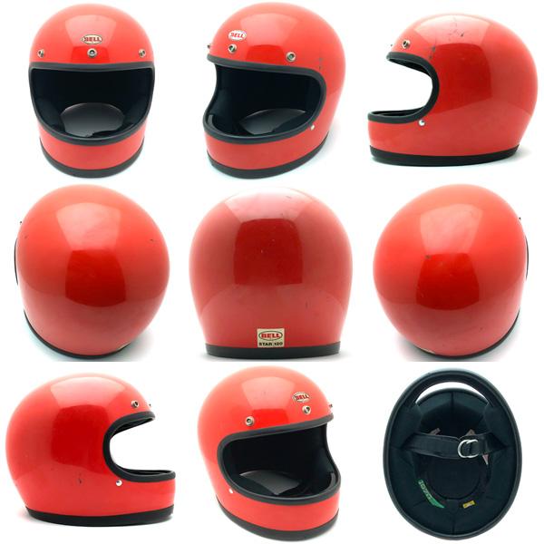 BELL STAR 120 ORANGE ベル スター 120 ヴィンテージ BELL（ヘルメット） 送料無料 BELL STAR 120 ORANGE 61cm/ベル