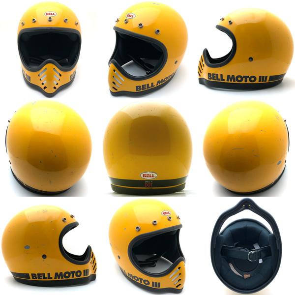 BELL(ヘルメット) 送料無料 BELL MOTO3 初期型 YELLOW 59cm BELL(ヘルメット) 送料無料 BELL MOTO3 初期型 YELLOW 59cm