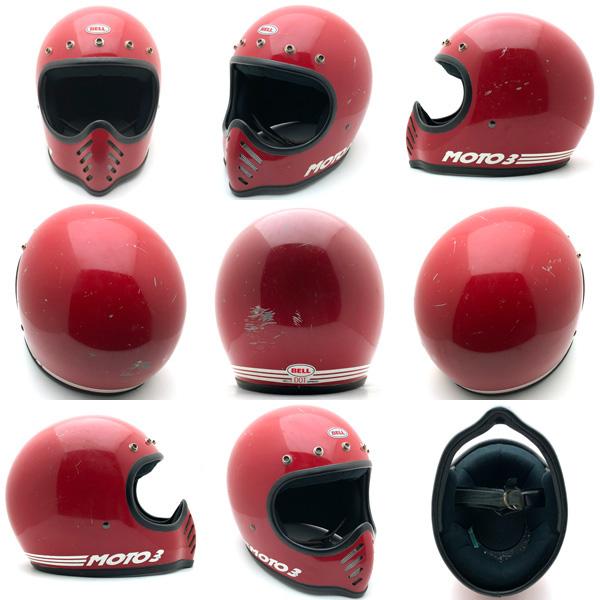 BELL(ヘルメット) 送料無料 BELL MOTO3 RED 61cm/ベルモト3 BELL(ヘルメット) 送料無料 BELL MOTO3 RED 61cm/ベルモト3
