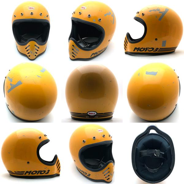 BELL(ヘルメット) 送料無料 BELL MOTO3 初期型 YELLOW 57cm BELL(ヘルメット) 送料無料 BELL MOTO3 初期型 YELLOW 57cm