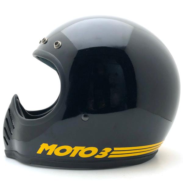 送料無料 Dead Stock 新品 BELL MOTO3 BLACK 60cm/ベルモト3黒ブラック