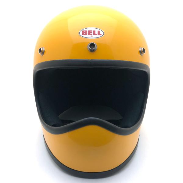送料無料 BELL MOTO STAR YELLOW 60cm/ベルモトスターmotostar黄色イエロービンテージヘルメットオフロードフル