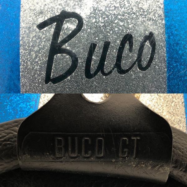 BUCO 送料無料 GT BLUE × SILVER METALFLAKE 59cm/ブコ青ブルー BUCO 送料無料 GT BLUE × SILVER METALFLAKE 59cm/ブコ青ブルー