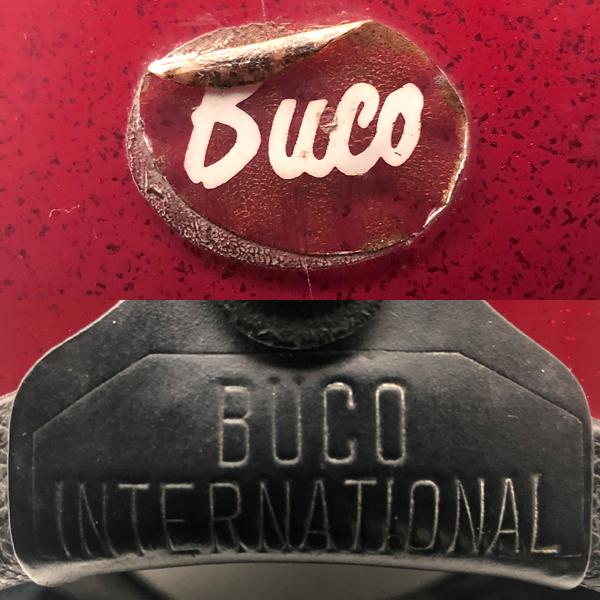 BUCO 送料無料 INTERNATIONAL RED METALFLAKE 59cm