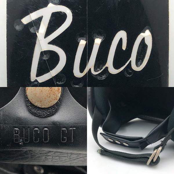 送料無料 BUCO GT WHITE × BLACK 59cm/ブコ白ビンテージヘルメットドラゴンresistalレジスタルblue linebellベル500txr-tmchal60s70s_2