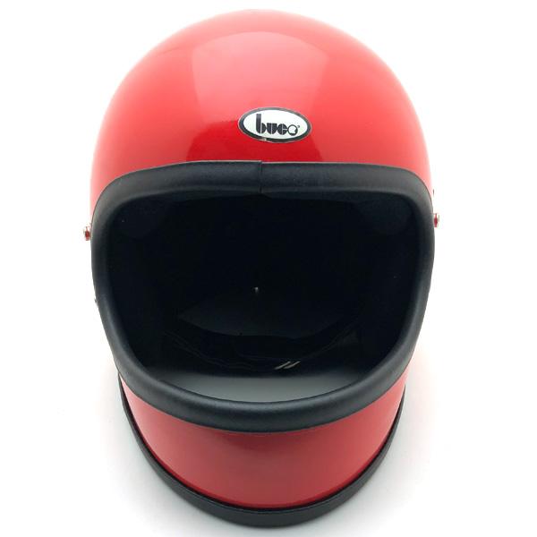 70s BUCO ヴィンテージヘルメット デッドストック 箱付き 送料無料 Dead Stock 新品 BUCO FULLFACE RED 56cm/デッドストックブコ