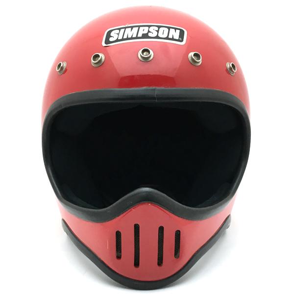 送料無料 SIMPSON M50 RED 58cm/シンプソン赤レッドビンテージ