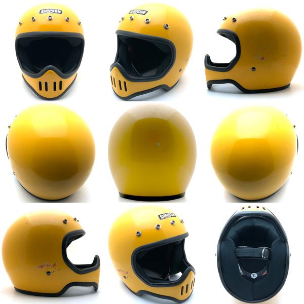 SIMPSON(バイク) 送料無料 SIMPSON M50 YELLOW 57cm SIMPSON(バイク) 送料無料 SIMPSON M50 YELLOW 57cm