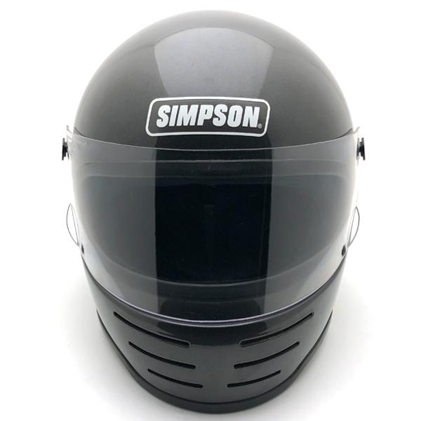 送料無料 BHVシールド付 SIMPSON M62 GUNMETAL 59cm/シンプソン