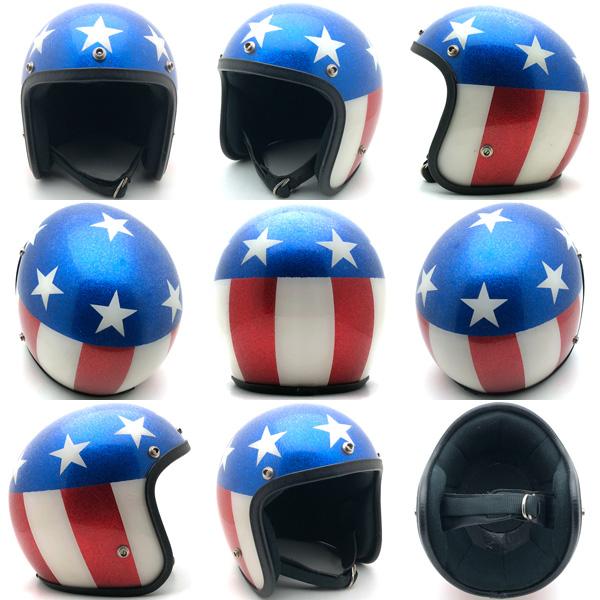アメリカン　ビンテージヘルメット 送料無料 CAPTAIN AMERICA 58cm/キャプテンアメリカビンテージ