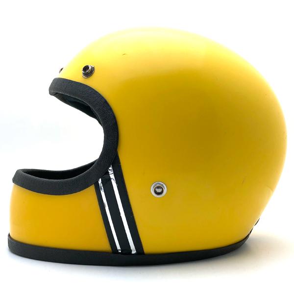 送料無料 GRANT YELLOW 57cm/フルフェイス黄色イエロービンテージヘルメットオンロードvmxヘルメットハーレートライアンフ