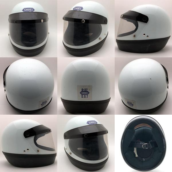 SHOEI 送料無料 純正シールド付 S-27 WHITE 58cm/ショウエイs20
