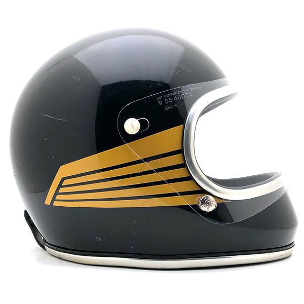 送料無料 BHVクリアシールド付 ARTHUR FULMER AF50 FALCON BLACK 60cm