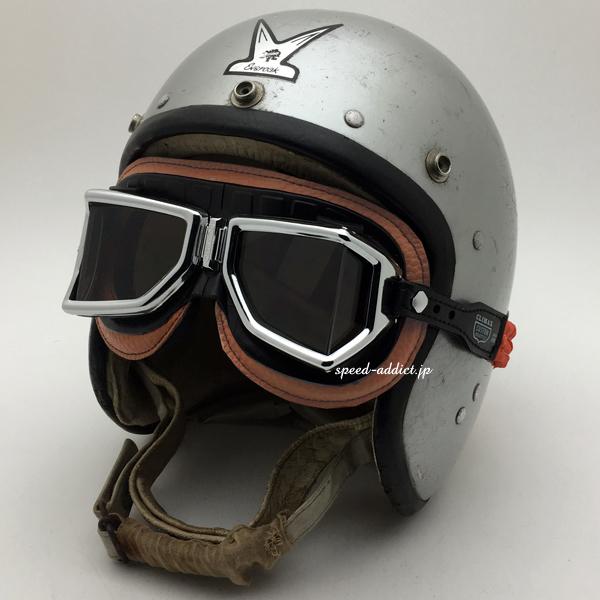 CLIMAX 513S 4眼 GOGGLE BROWN × CHROMEメッキ/クライマックスゴーグル