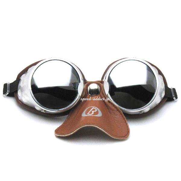 BARUFFALDI ブラウンレンズ サングラス　ヴィンテージ baruffaldi 101 SAR GOGGLE/バルファルディゴーグル二眼2眼