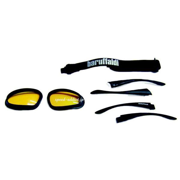 baruffaldi WIND TINI GOGGLE BLACK × SMOKE・YELLOW/バルファルディ