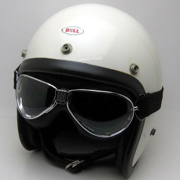 nannini TT GOGGLE BROWN・CHROME × ANTI FOG YELLOW/ナンニーニtt