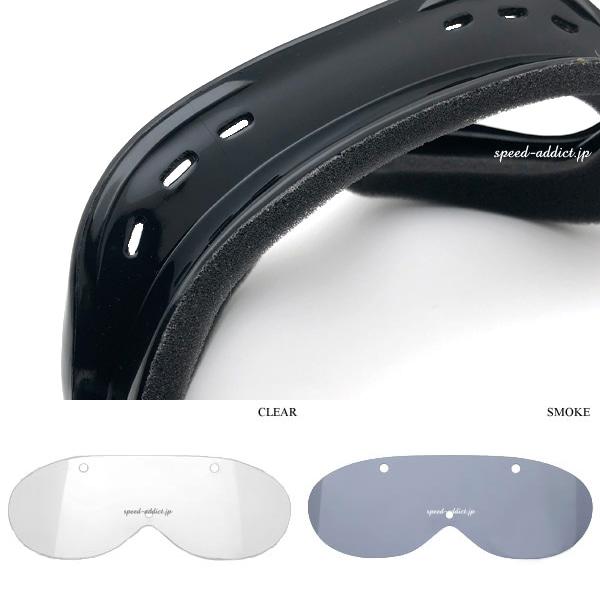GREASER 60's VINTAGE GOGGLE STANDARD MODEL BLACK/グリーサー
