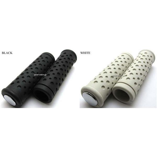 Nice!Motorcycle PUNCHING GRIP（ナイスモーターサイクルパンチンググリップ）WHITE ミリバー用｜speed-addict｜02