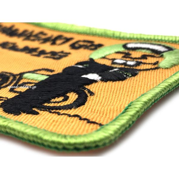 激レアワッペン カワサキ（Kawasaki） 70's VINTAGE KAWASAKI GO SIDEWAYS WAPPEN