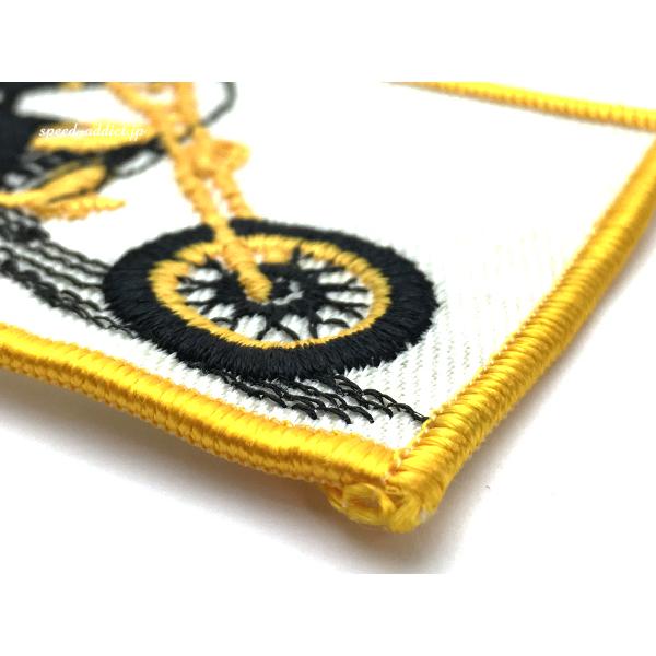 70's VINTAGE CHOPPER WAPPEN GOLD/ビンテージチョッパーワッペン