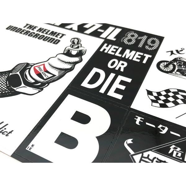 SPEED ADDICT Sticker Seat/デカールシール耐水耐光UVカットハーレー