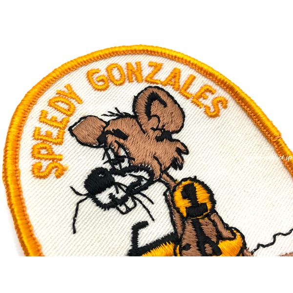 60's VINTAGE SPEEDY GONZALES RIDES BULTACO WAPPEN/nos