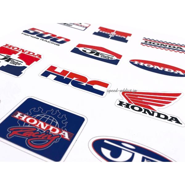 JT Racing USA × HONDA Sticker Sheet/シールデカールhrcホンダ