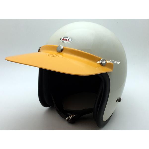 BELL（ベル） VINTAGE BELL 530 DUCKBILL VISOR WHITE/白ビンテージ