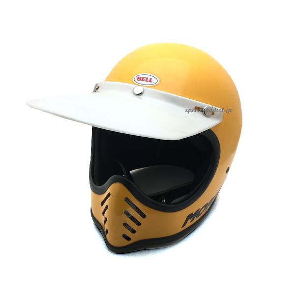 Dead Stock 新品 70's VINTAGE W.M.I. DUCK BILL VISOR WHITE/白ビンテージダックビルバイザーbellベルmoto starモトスターmoto3モト3vmx｜speed-addict｜05