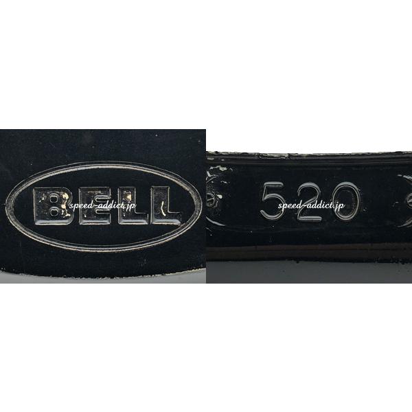VINTAGE BELL 520 VISOR BLACK/黒ビンテージベル520バイザー500-tx500txr-trtsuper magnumスーパーマグナムベルスター120star12070sシェル｜speed-addict｜02