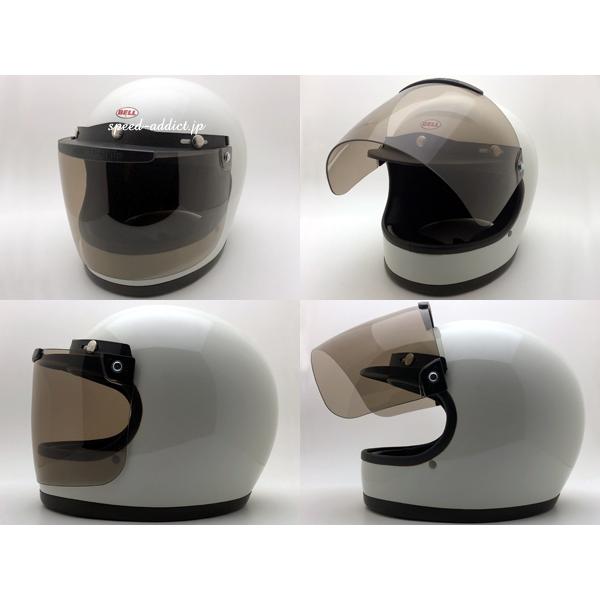 BOB HEATH VISORS FLIP UP SHIELD SMOKE SMALL/スモークビンテージ