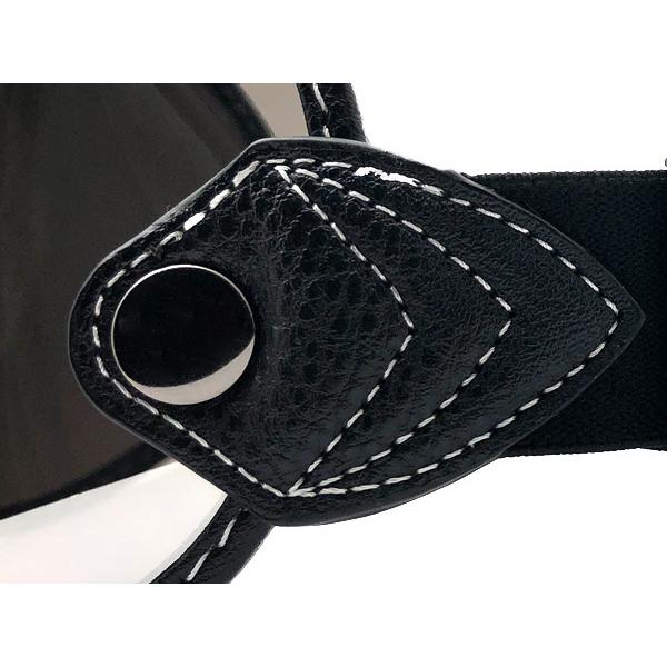 GOGGLE SHIELD SMOKE MIRROR/ゴーグルシールドスモークミラー眼鏡対応