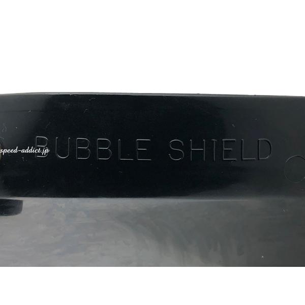 70's VINTAGE TRIM BUBBLE SHIELD BLACK × CLEAR/バブルシールド